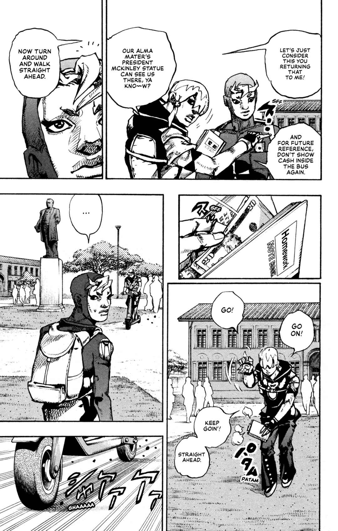 JoJo no Kimyou na Bouken Dai-9-bu: The JOJOLands Chapter 1 - Page 47