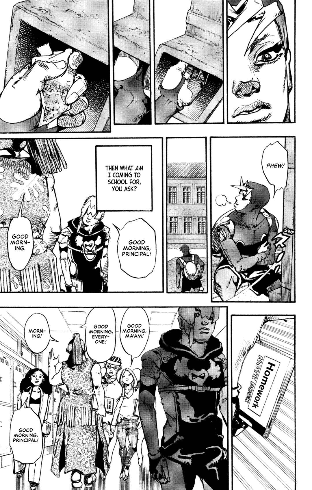 JoJo no Kimyou na Bouken Dai-9-bu: The JOJOLands Chapter 1 - Page 49