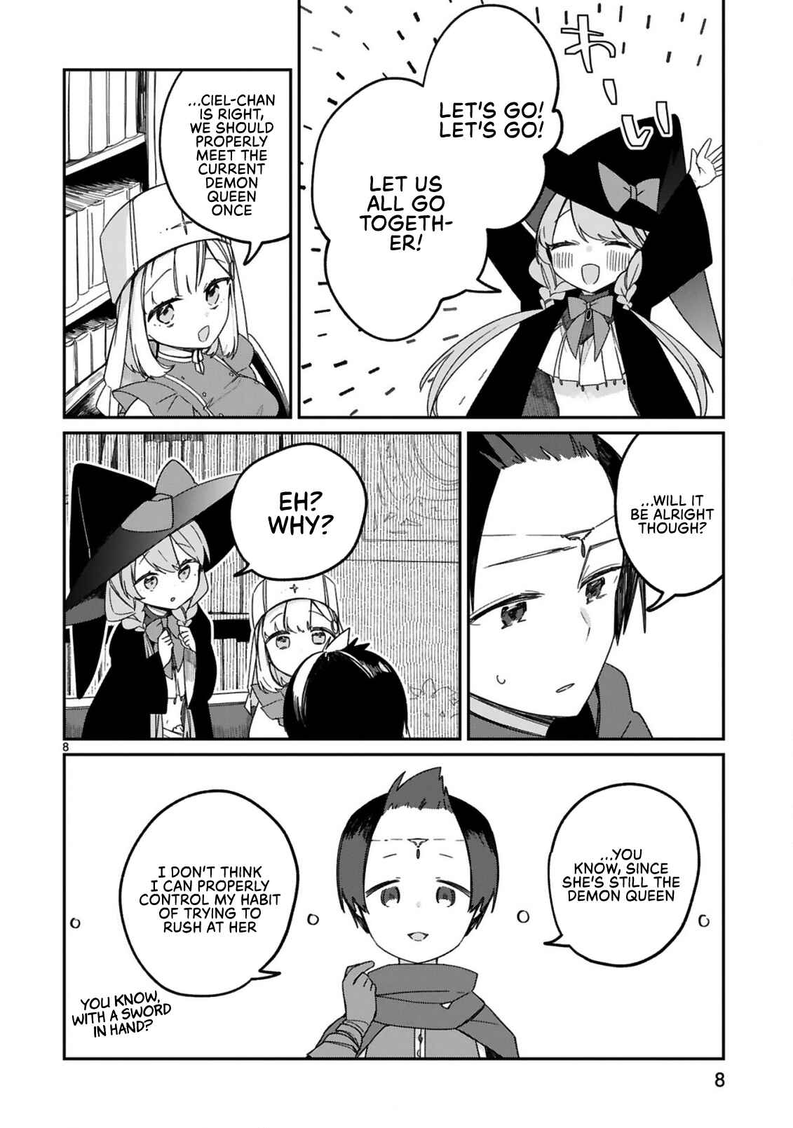 Maousama ni Shoukan Sareta kedo Kotoba ga Tsuujinai Chapter 30.5 - Page 10