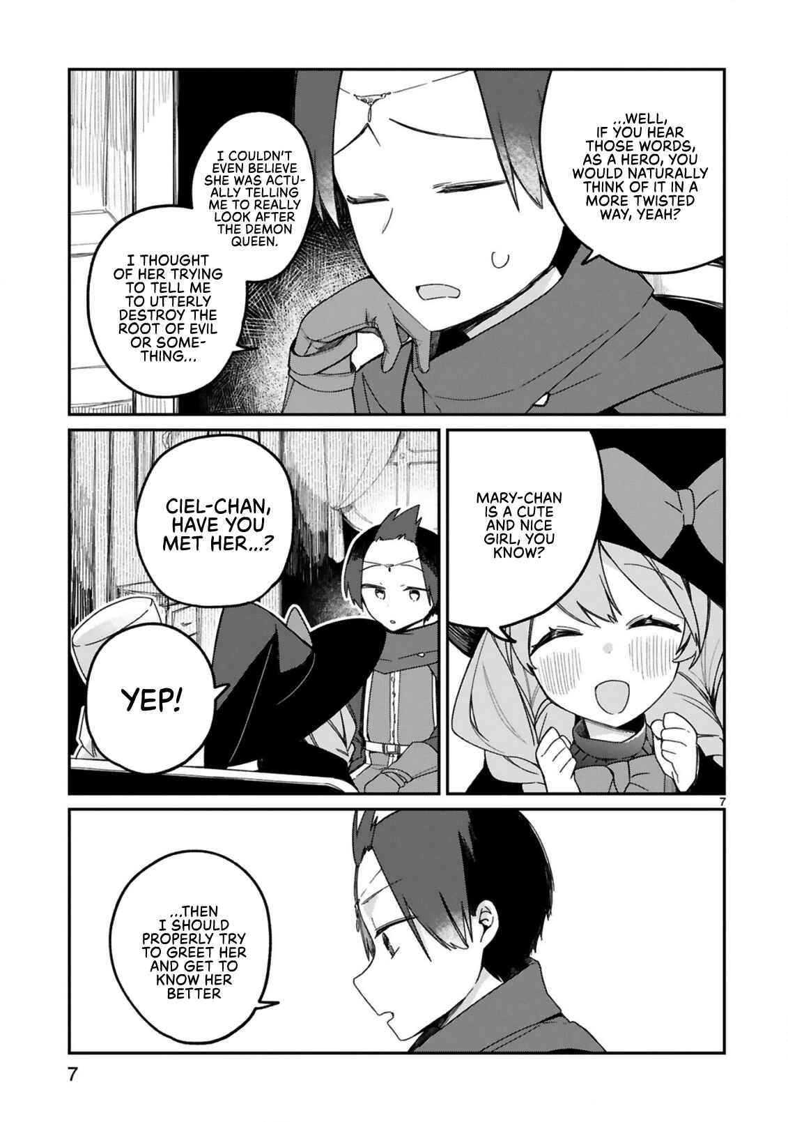Maousama ni Shoukan Sareta kedo Kotoba ga Tsuujinai Chapter 30.5 - Page 9