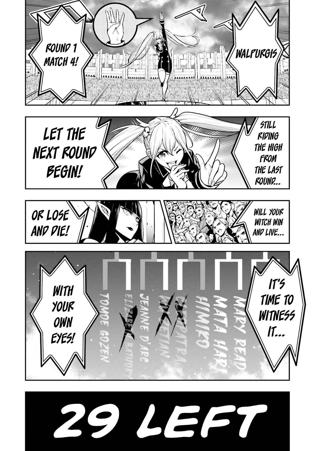 Majo Taisen - 32-nin no Isai no Majo wa Koroshiau Chapter 17 - Page 22