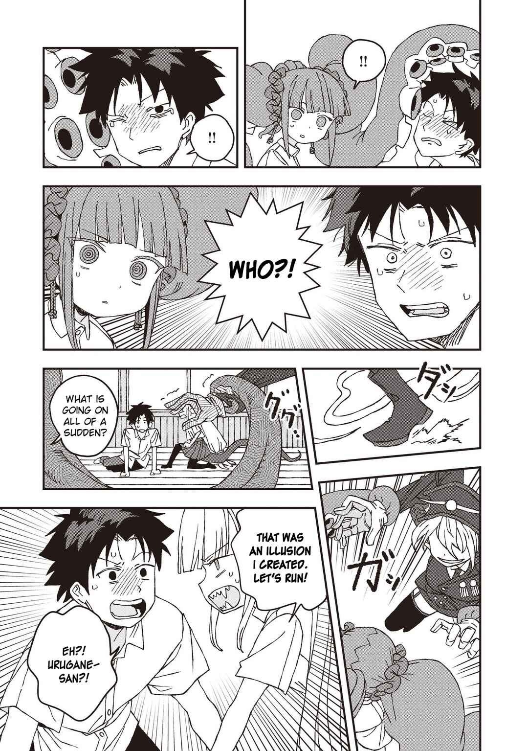Mizudako-chan kara wa Nigerarenai! Chapter 31 - Page 21