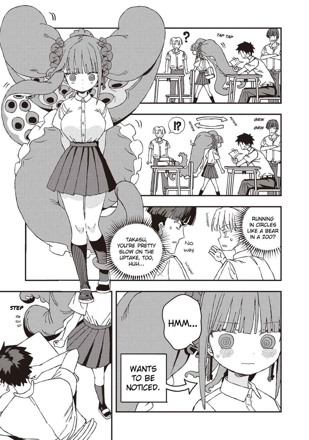 Mizudako-chan kara wa Nigerarenai! Chapter 31 - Page 3
