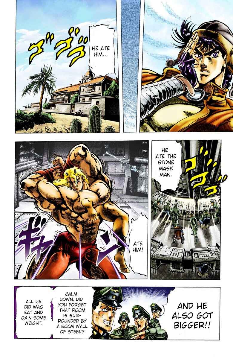 JoJo no Kimyou na Bouken: Part 2 - Sentou Chouryuu Color-ban Chapter 11 - Page 18
