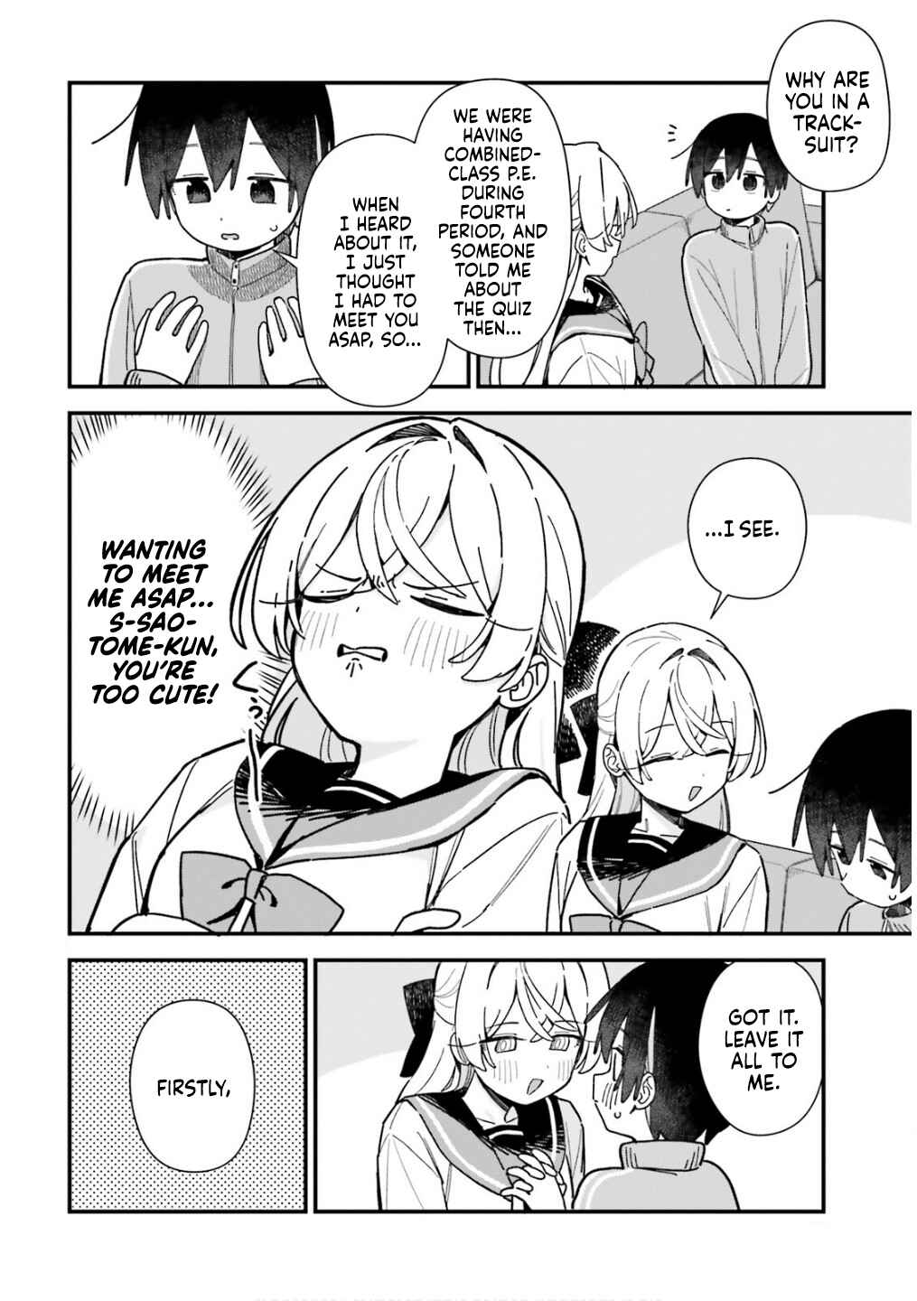 Kawaihara-senpai wa Kawaii (Saotome-kun) ga Suki! Chapter 6 - Page 6
