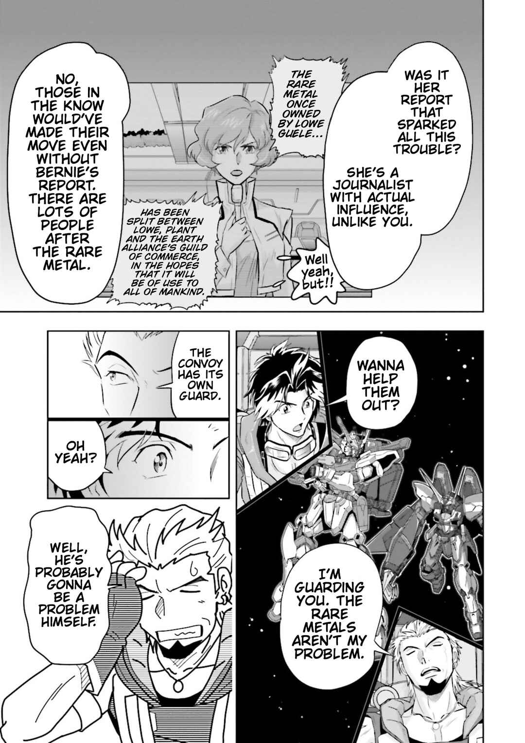 Mobile Suit Gundam SEED Astray - Princess of the Sky Chapter 15 - Page 4