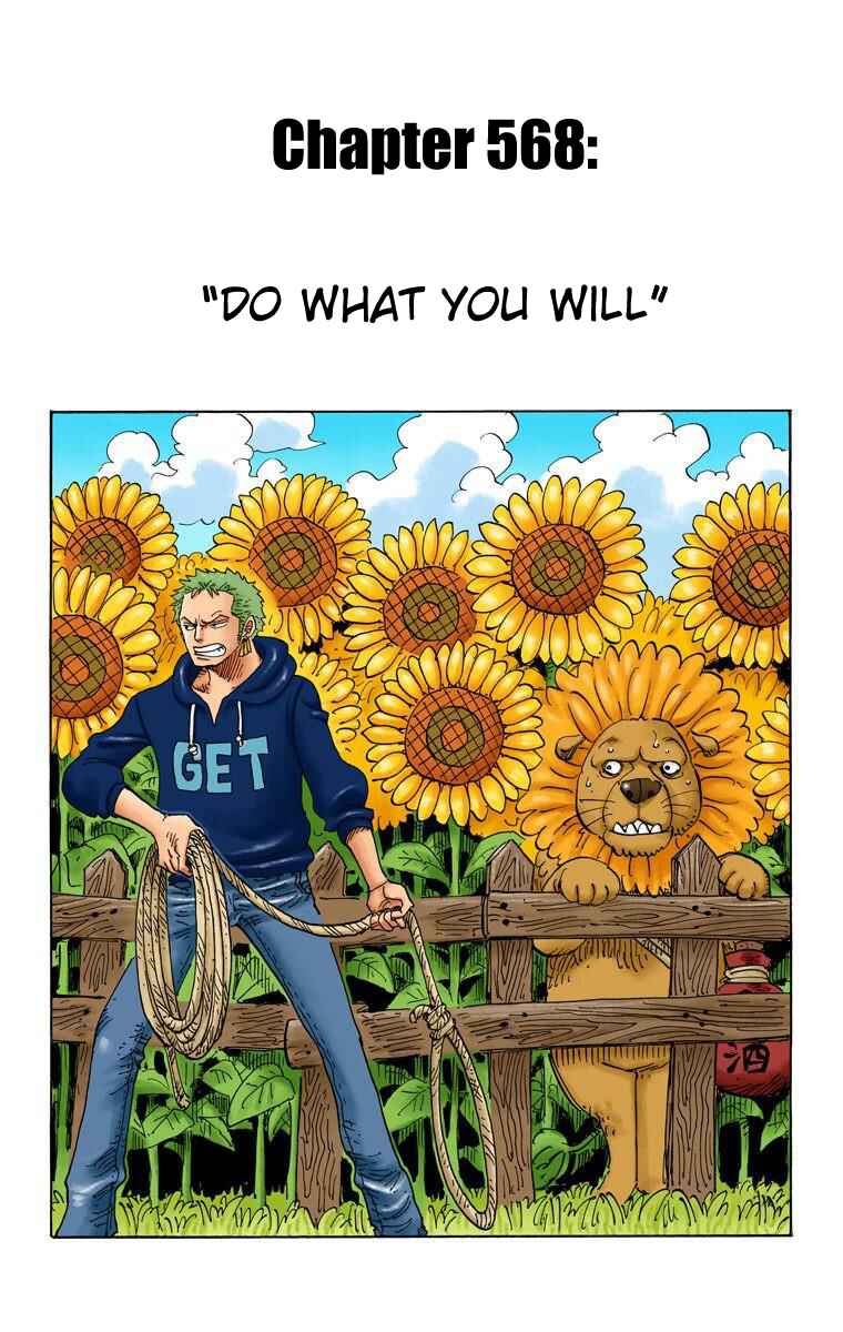 One Piece (Official Colored) Chapter 568 - Page 2