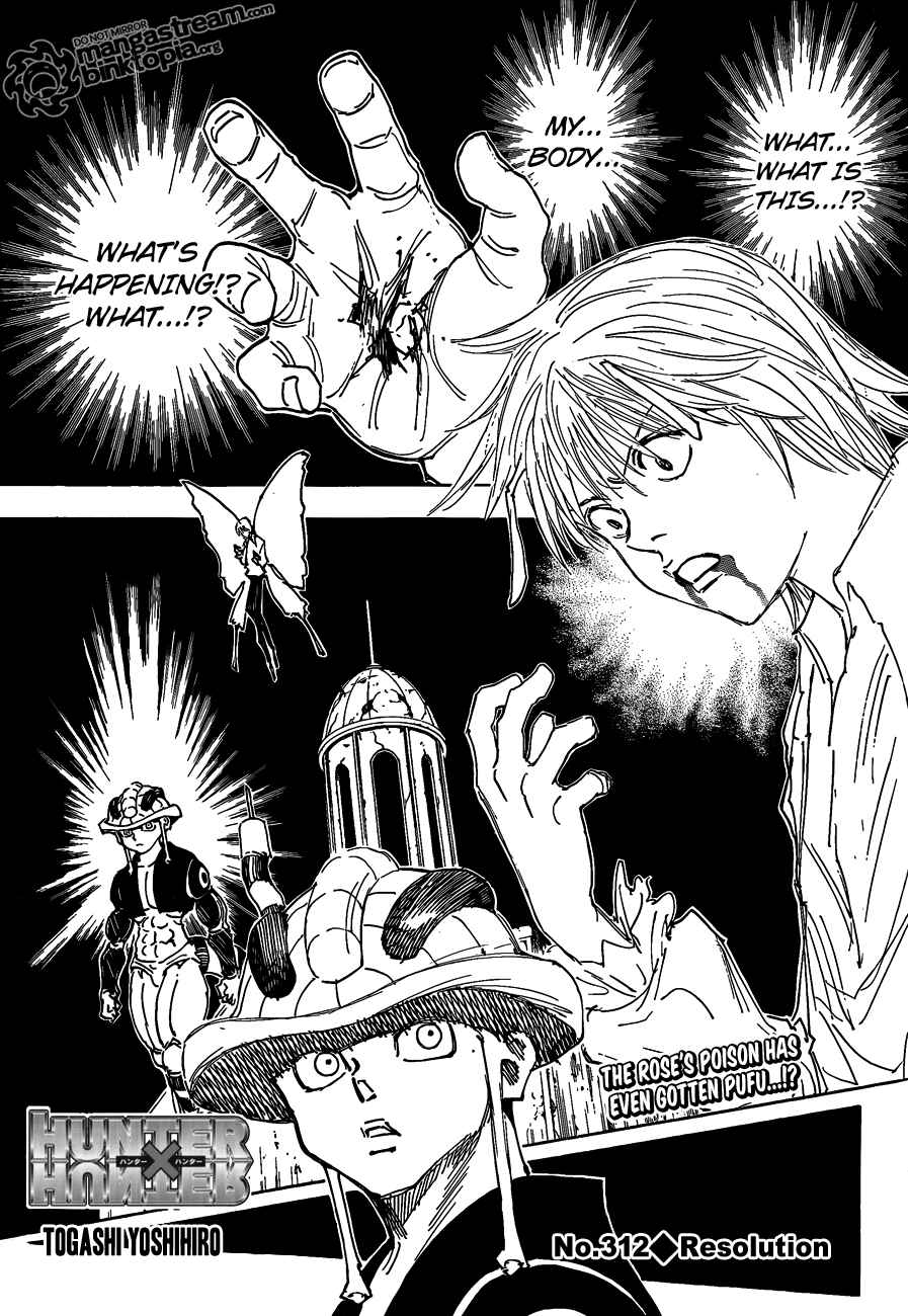 Hunter x Hunter Chapter 312 - Page 1