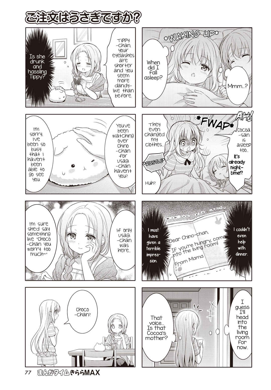 Gochuumon wa Usagi desu ka? Chapter 144 - Page 7