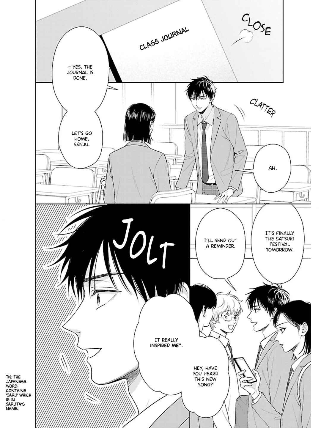 Toratsuki-kaicho, Teawase negaimasu!! Chapter 3 - Page 3