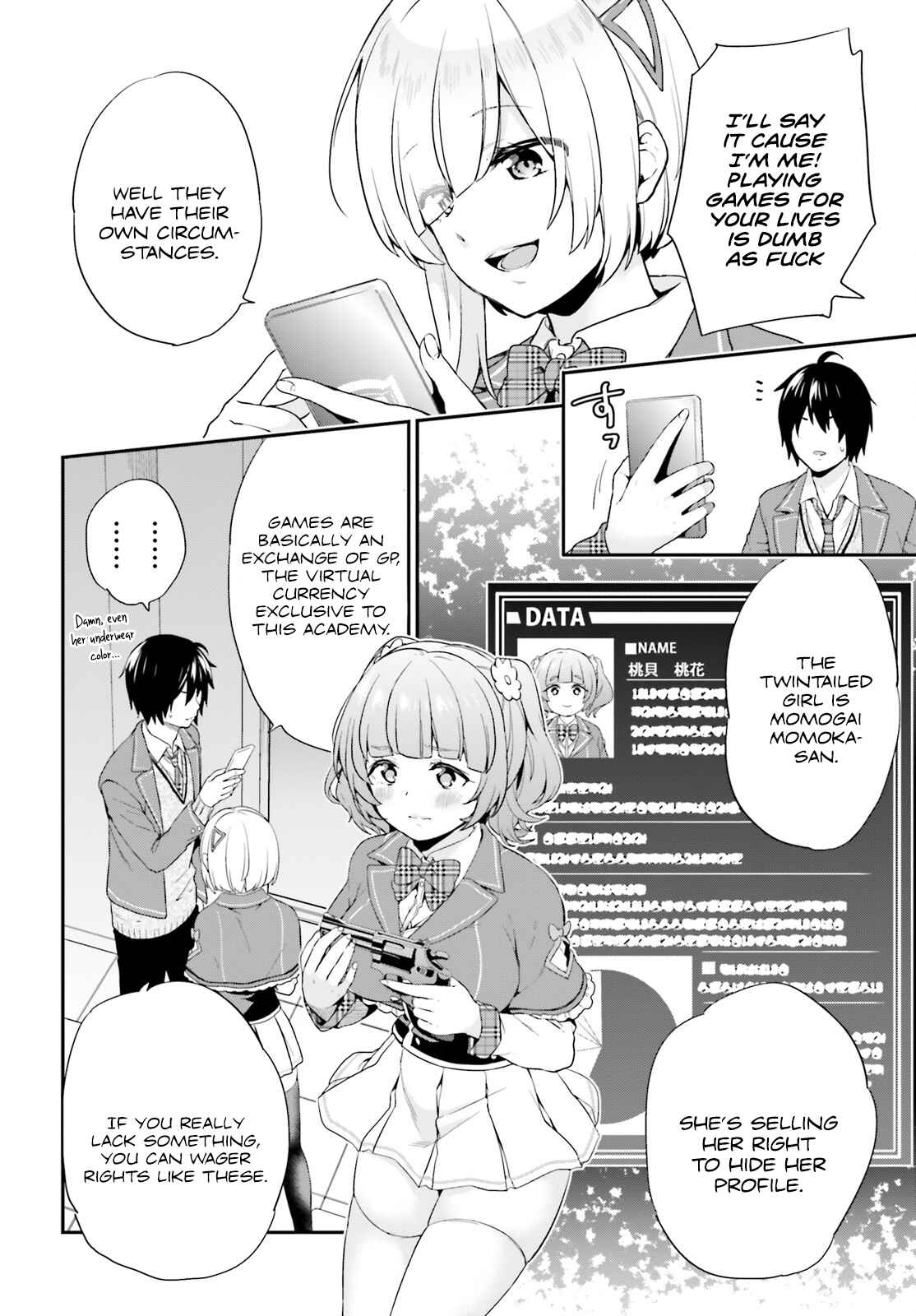 Jishou F-Rank no Oniisama ga Game de Hyouka sareru Gakuen no Chouten ni Kunrin suru Sou desu yo? Chapter 1 - Page 23