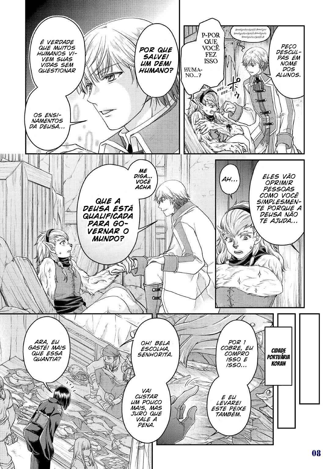 Tsuki ga Michibiku Isekai Douchuu Chapter 68 - Page 9
