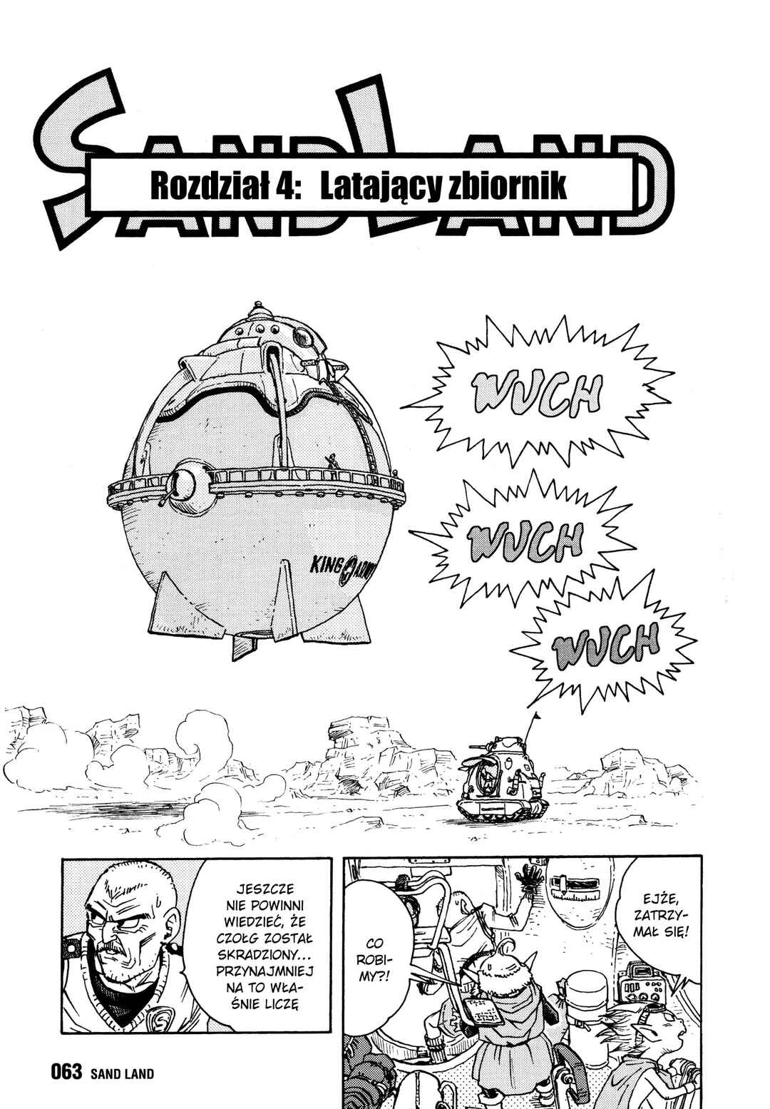 SandLand Chapter 4 - Page 1