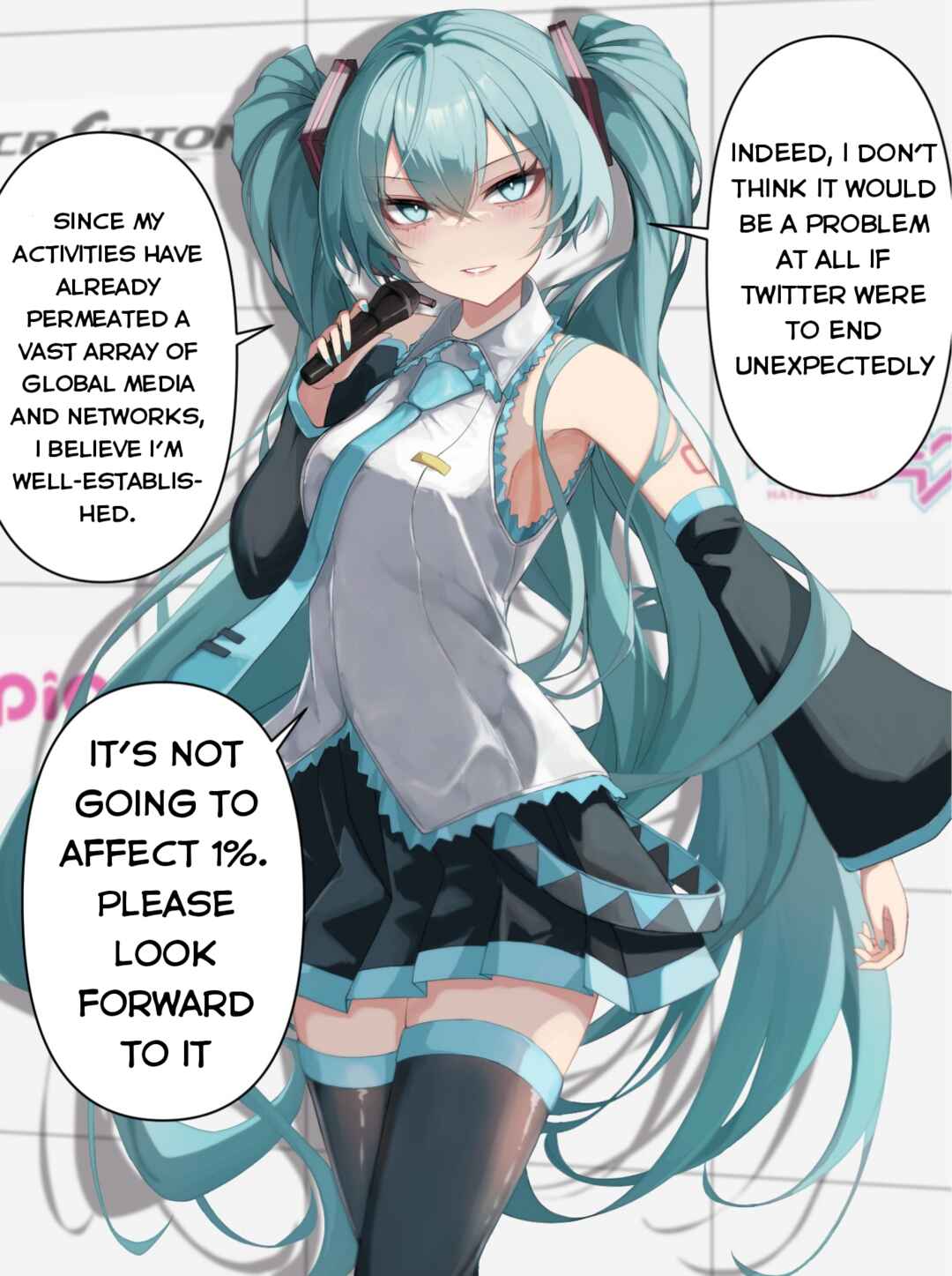 Vocaloid - Hatsune Miku 1 Panel (Doujinshi) Chapter 5 - Page 1