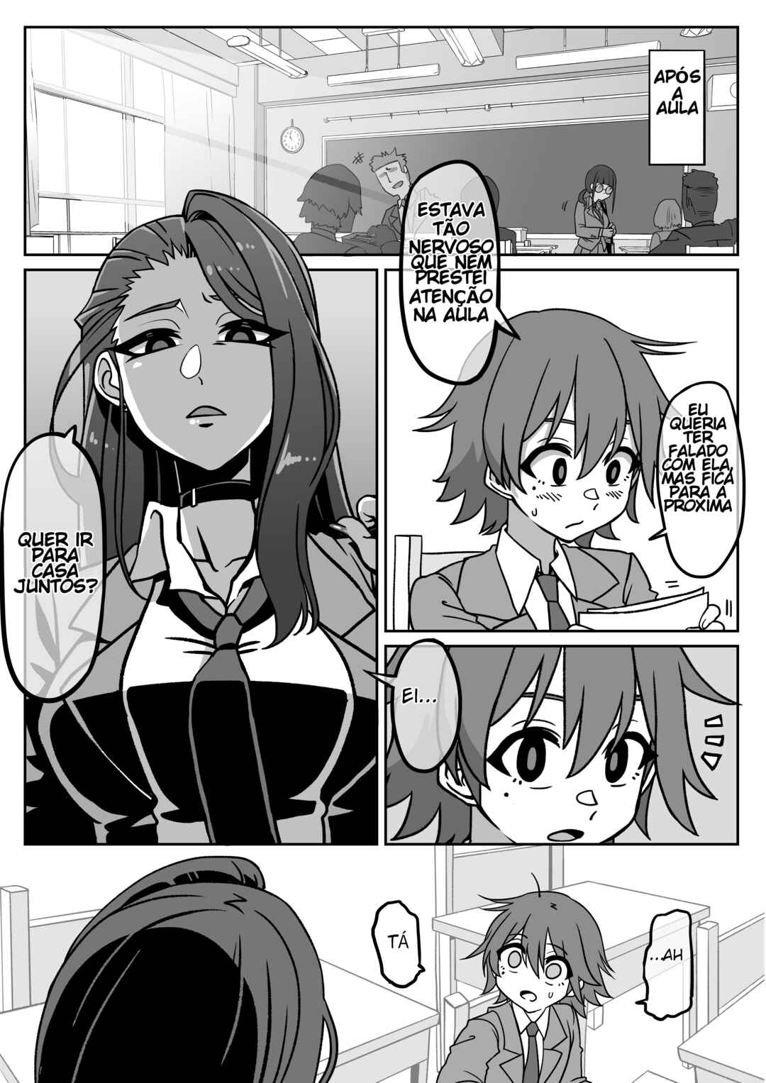 Something Naughty Would Happen If They Knew Each Other's Thoughts Chapter 3 - Page 2