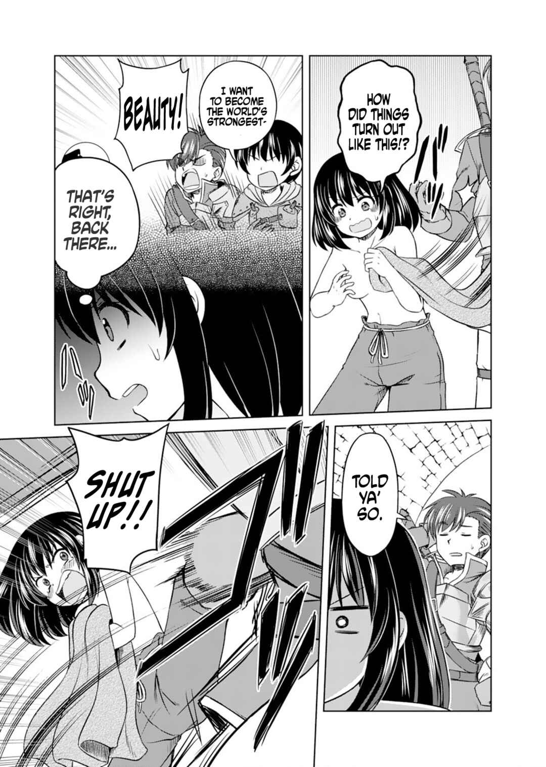 Don't Think That I'll Be Cute Forever! ~If You Make A Wish From The Sacred Stone, You'll Become The World's Strongest Beautiful Girl~ Chapter 1 - Page 13