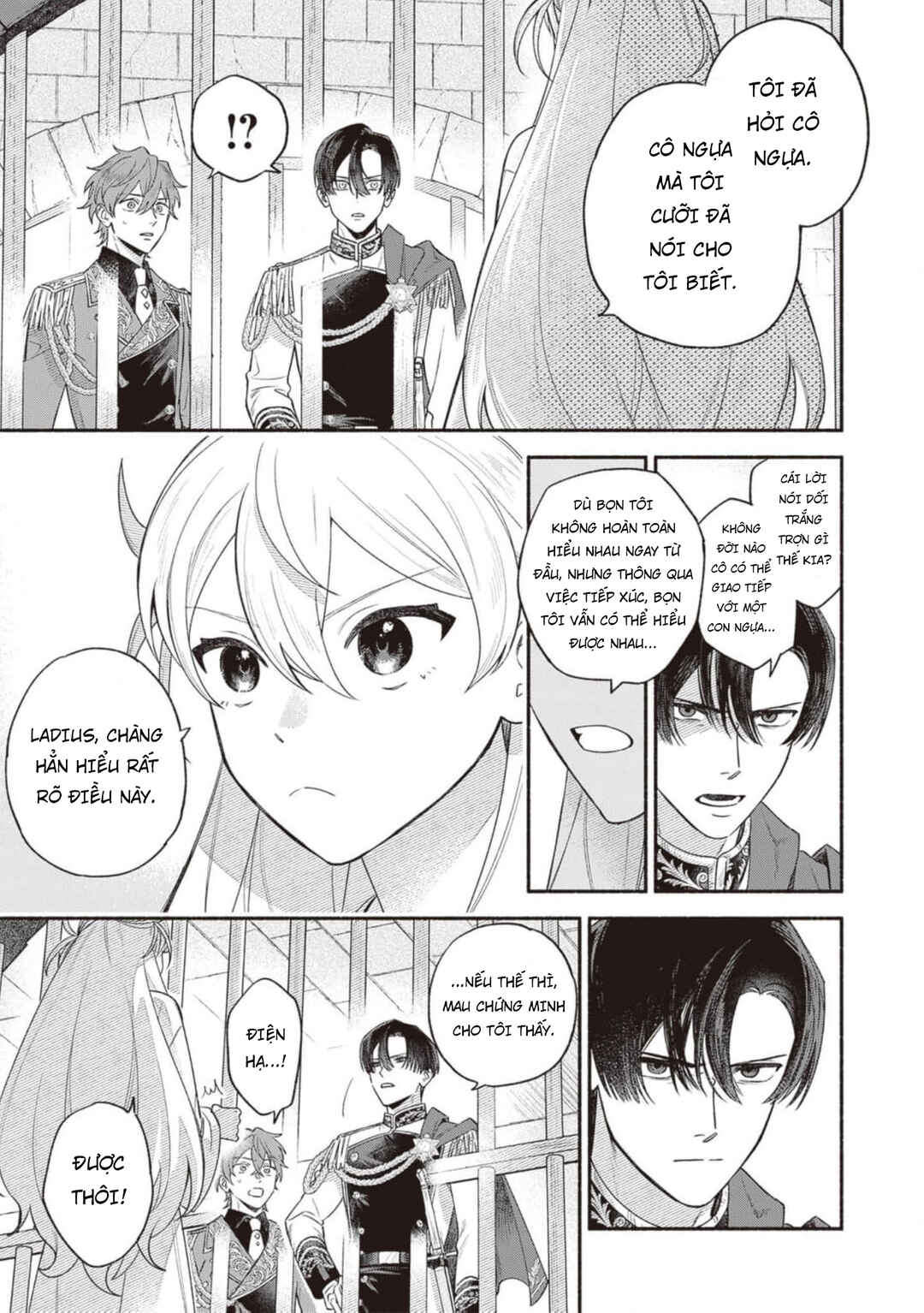 Zense Reitetsu Ouji no Uma deshita: Hito ni Natte mo Anata o Aishite Ii desu ka? Chapter 1 - Page 32