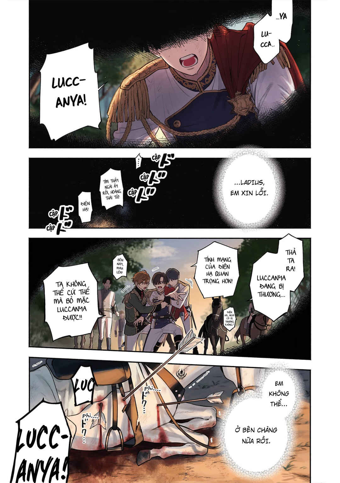 Zense Reitetsu Ouji no Uma deshita: Hito ni Natte mo Anata o Aishite Ii desu ka? Chapter 1 - Page 4