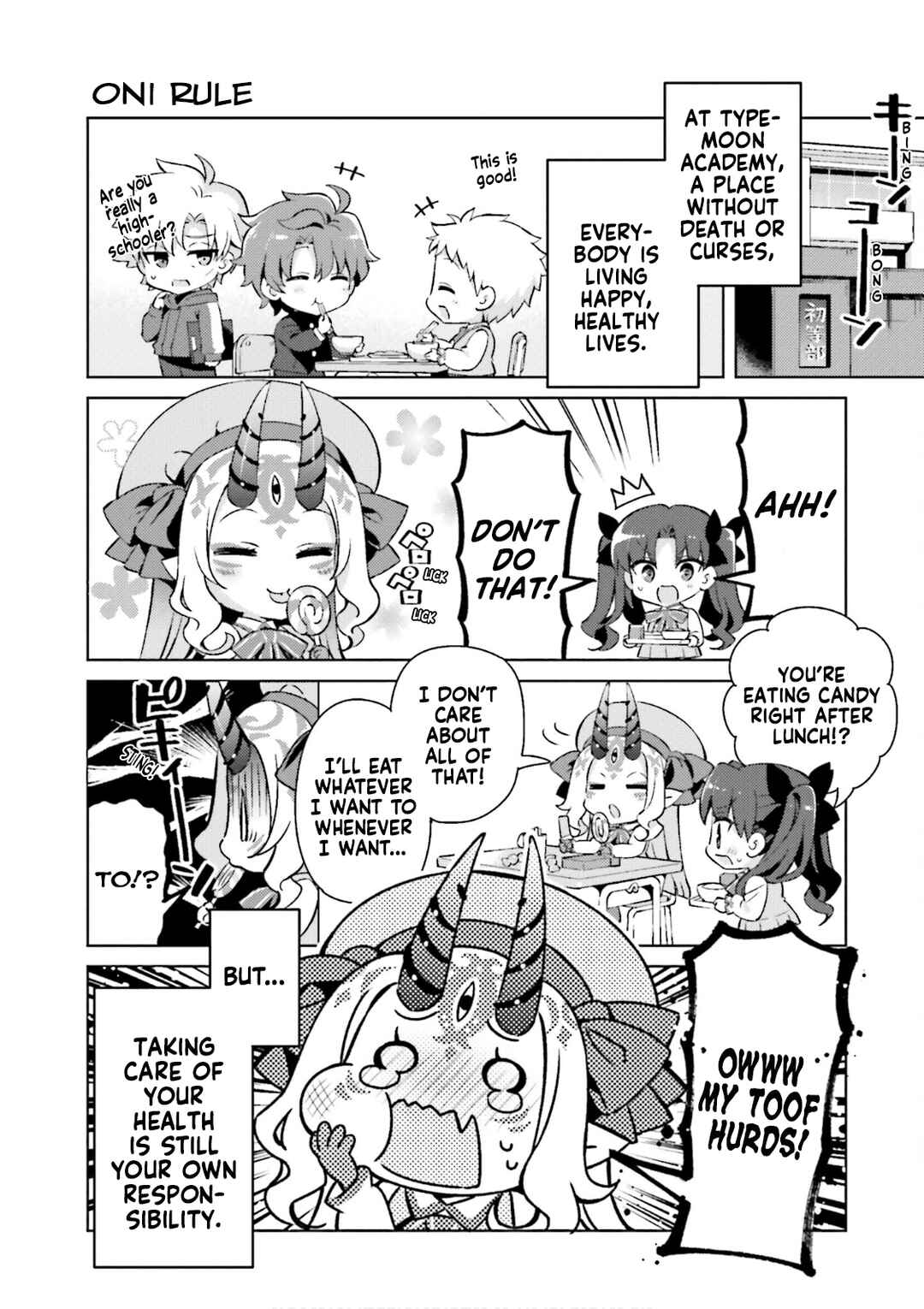 Type-Moon Gakuen - Chibi Chuki! Chapter 48 - Page 2
