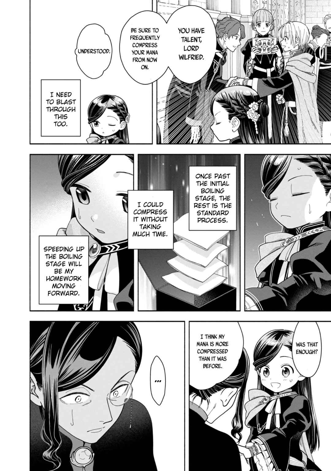 Honzuki no Gekokujou: Shisho ni Naru tame ni wa Shudan o Erandeiraremasen—Dai-4 Bu: Kizokuin no Toshokan o Sukuitai! Chapter 10 - Page 15