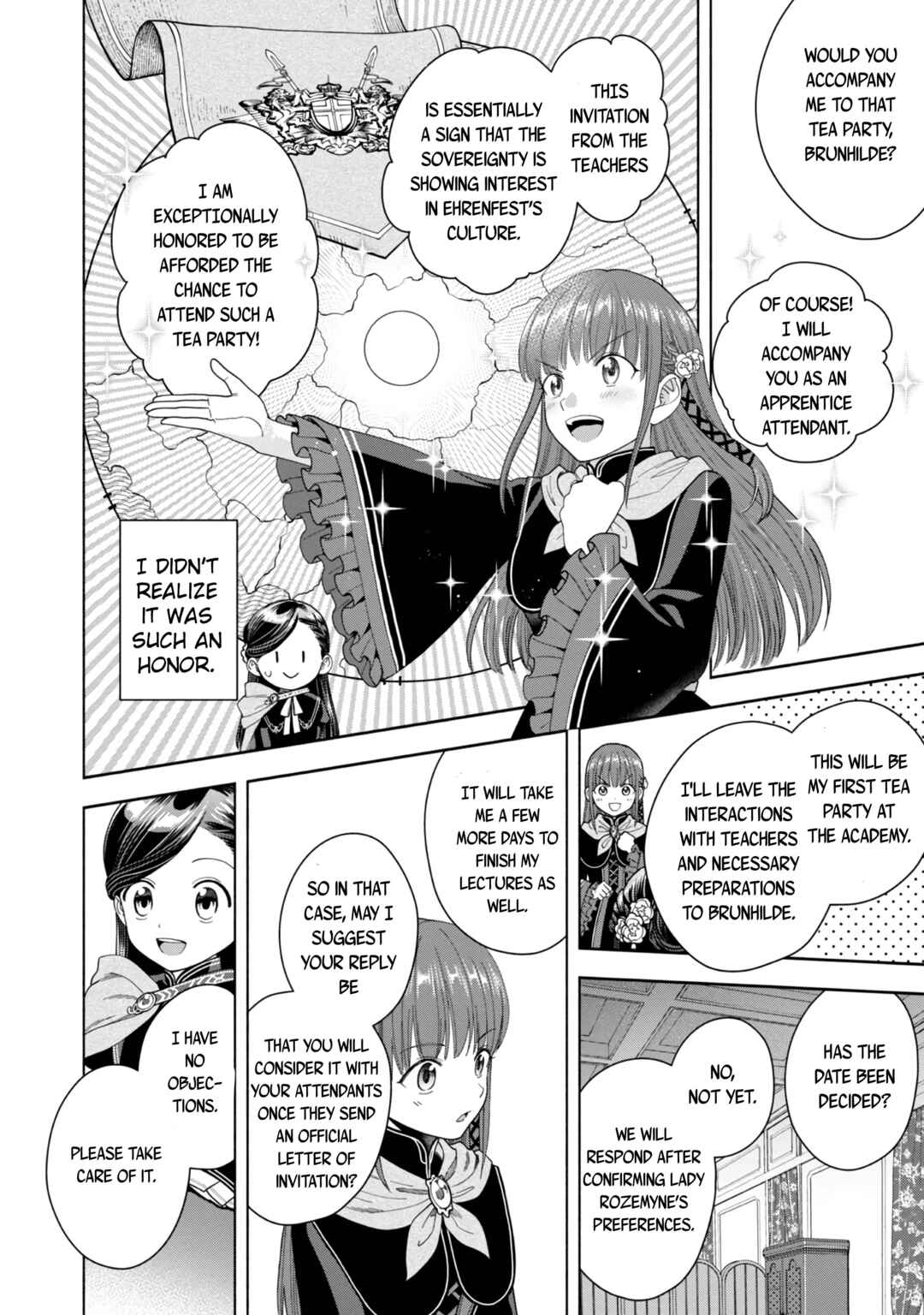 Honzuki no Gekokujou: Shisho ni Naru tame ni wa Shudan o Erandeiraremasen—Dai-4 Bu: Kizokuin no Toshokan o Sukuitai! Chapter 10 - Page 33