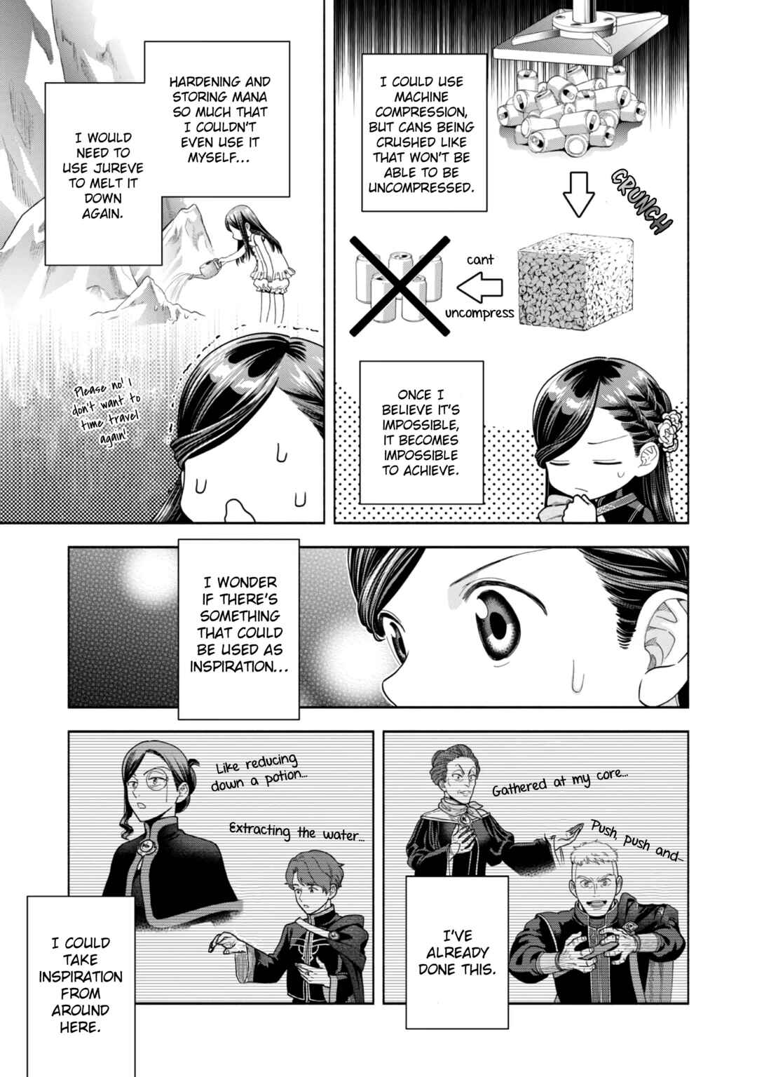 Honzuki no Gekokujou: Shisho ni Naru tame ni wa Shudan o Erandeiraremasen—Dai-4 Bu: Kizokuin no Toshokan o Sukuitai! Chapter 10 - Page 8