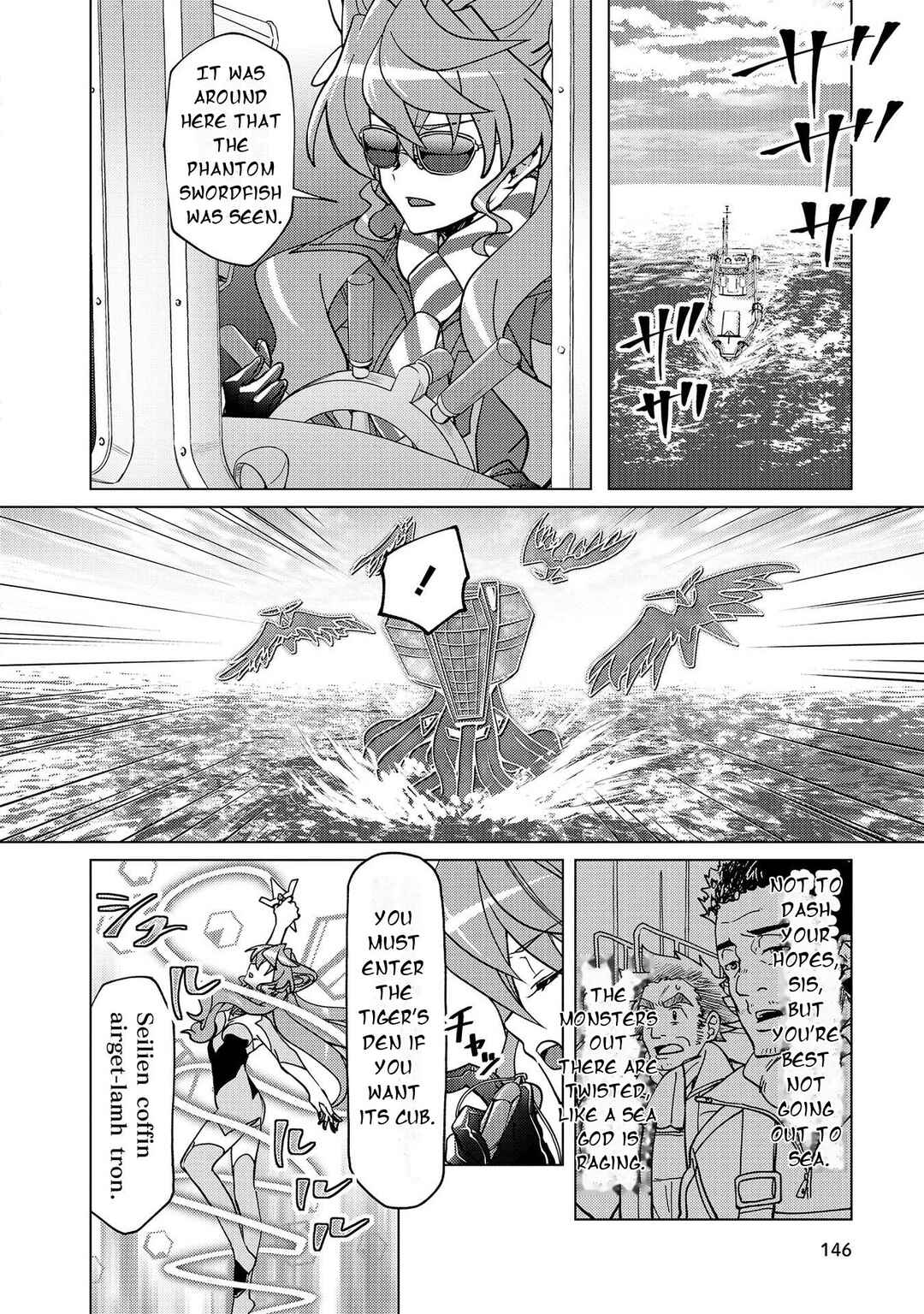 Senki Kanshoku Symphogear ~Shirabemeshi~ Chapter 6 - Page 14