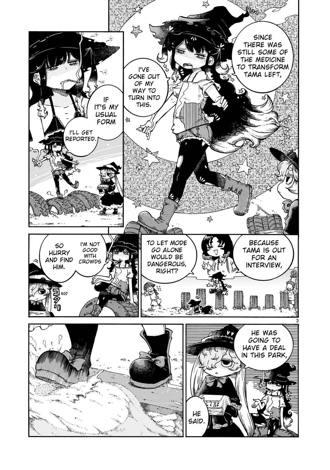 Majo to Kyurasu Chapter 12.1 - Page 3