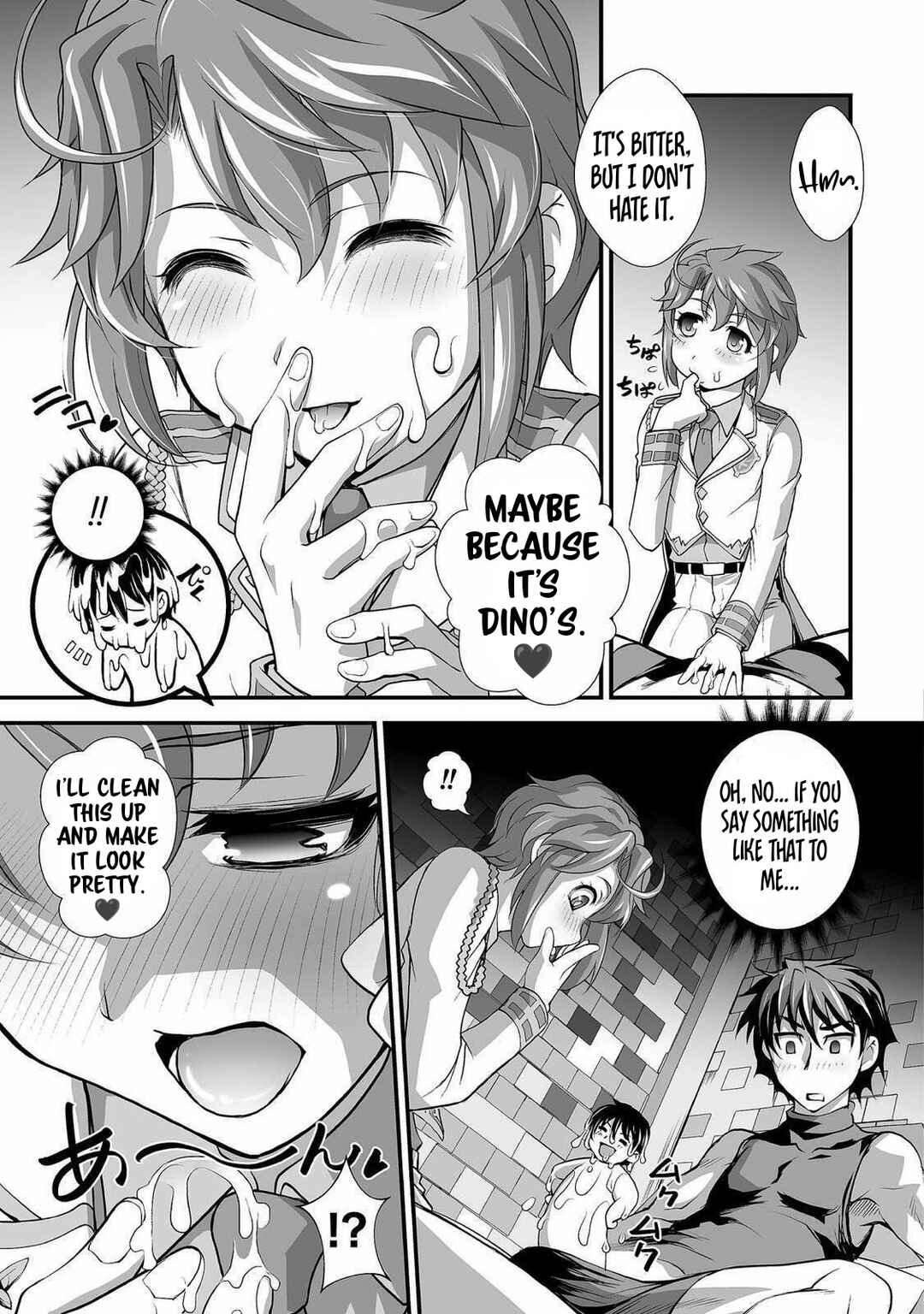 Kuchidome no Gohoubi wa Dansou Otome to Ichaero Desu! Chapter 4 - Page 14