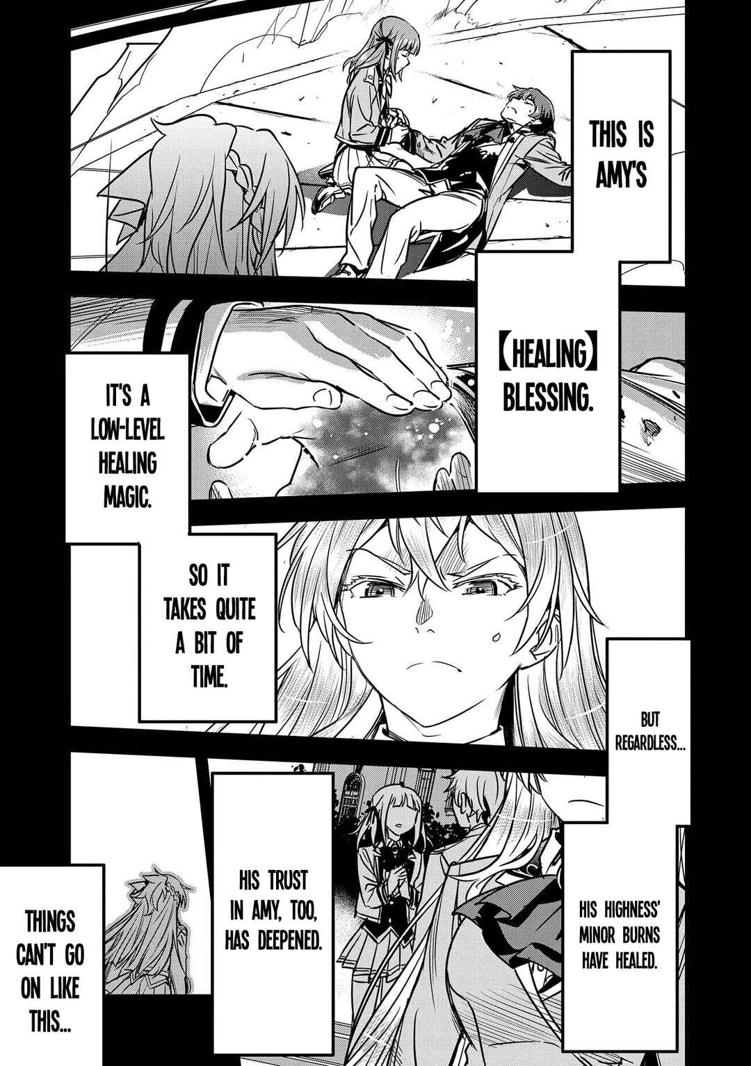 Chounin A wa Akuyaku Reijou o Doushitemo Sukuitai: Dobu to Sora to Koori no Himegimi Chapter 19 - Page 12