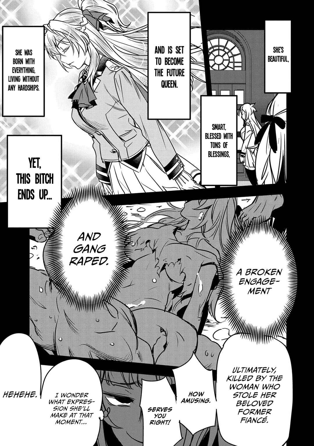Chounin A wa Akuyaku Reijou o Doushitemo Sukuitai: Dobu to Sora to Koori no Himegimi Chapter 19 - Page 14