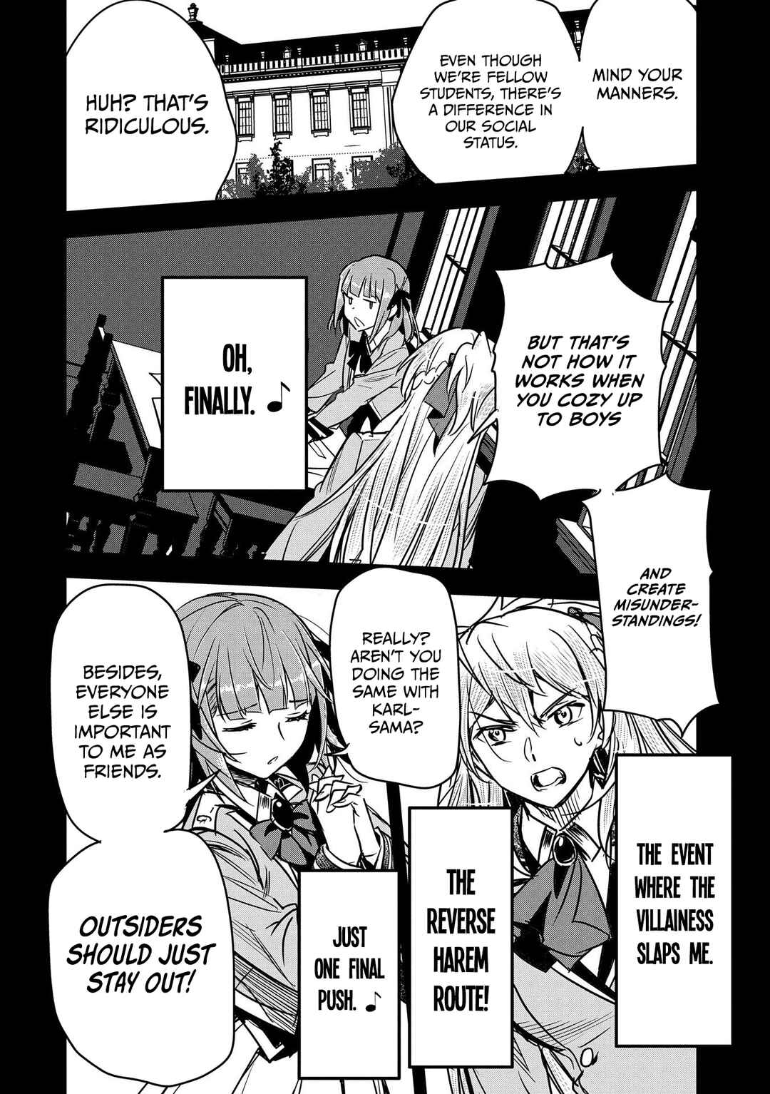 Chounin A wa Akuyaku Reijou o Doushitemo Sukuitai: Dobu to Sora to Koori no Himegimi Chapter 19 - Page 23