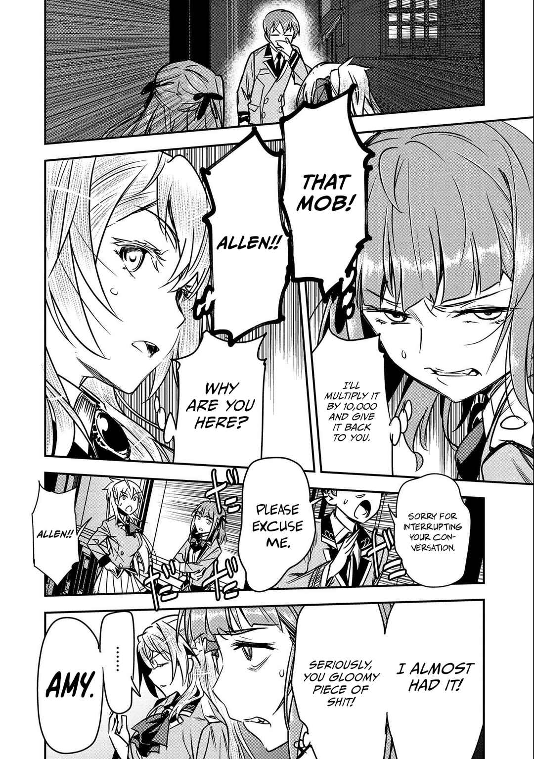 Chounin A wa Akuyaku Reijou o Doushitemo Sukuitai: Dobu to Sora to Koori no Himegimi Chapter 19 - Page 27
