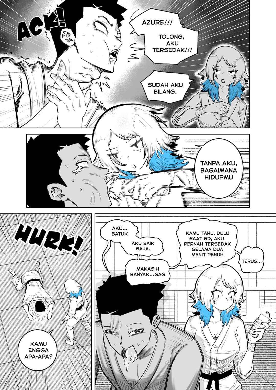 Azure Wants to Turn Me into the Ideal BF Chapter 3 - Page 2