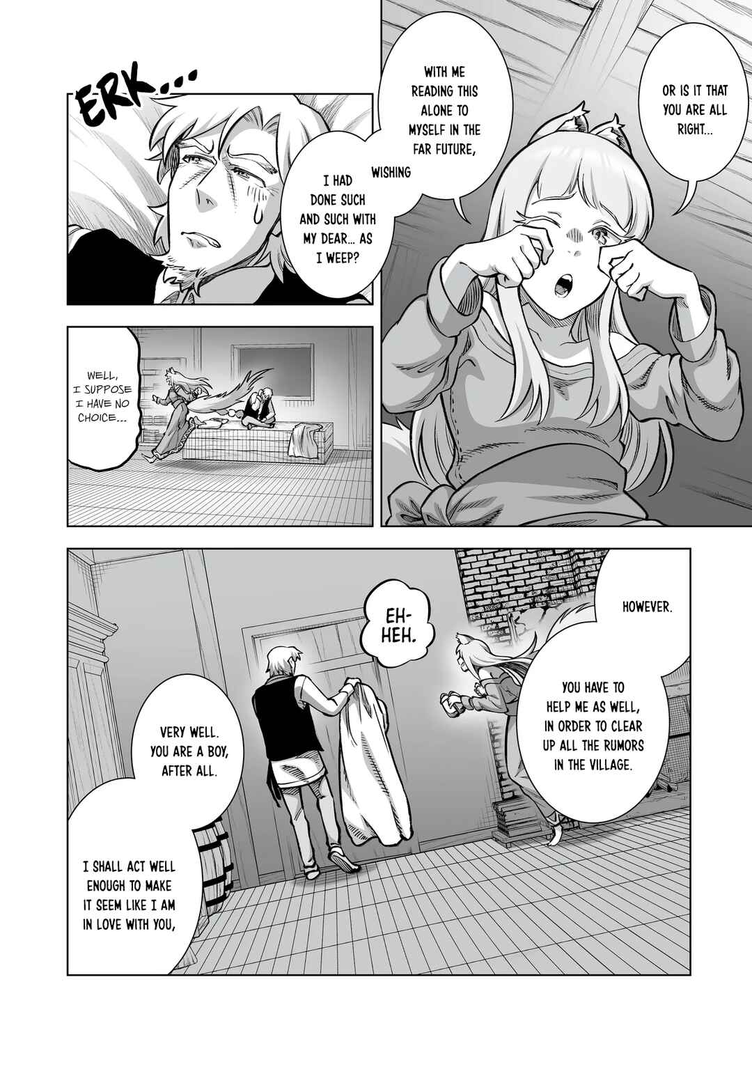 Ookami to Koushinryou: Spring Log Chapter 14 - Page 18