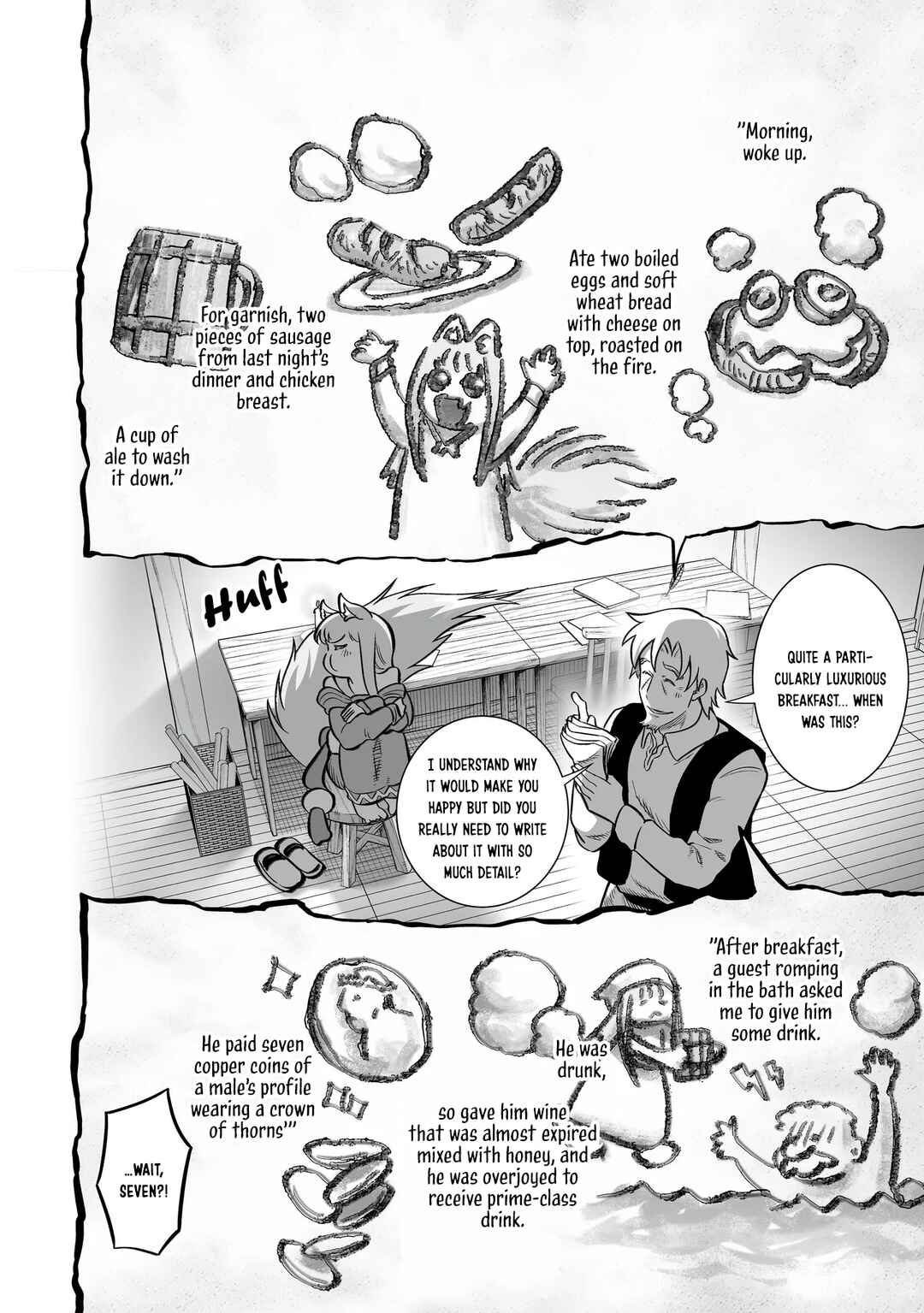 Ookami to Koushinryou: Spring Log Chapter 14 - Page 6