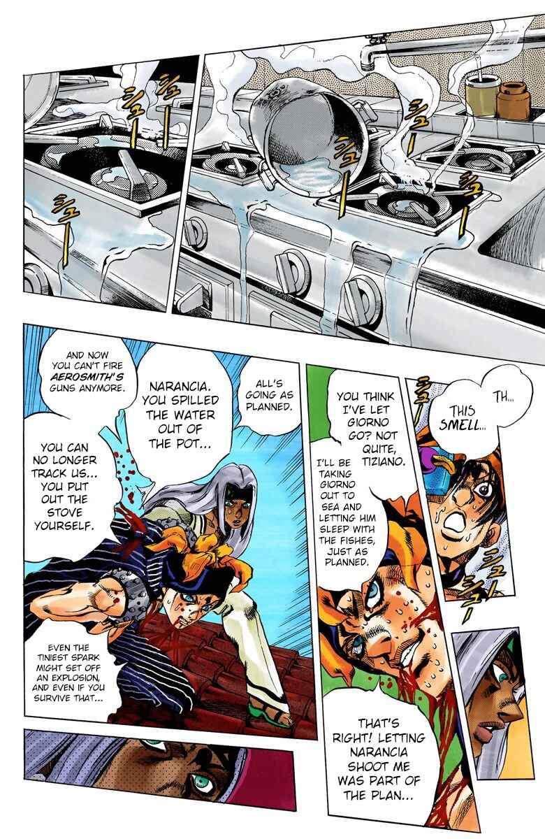 JoJo no Kimyou na Bouken: Part 5 - Ougon no Kaze Color-ban Chapter 90 - Page 10