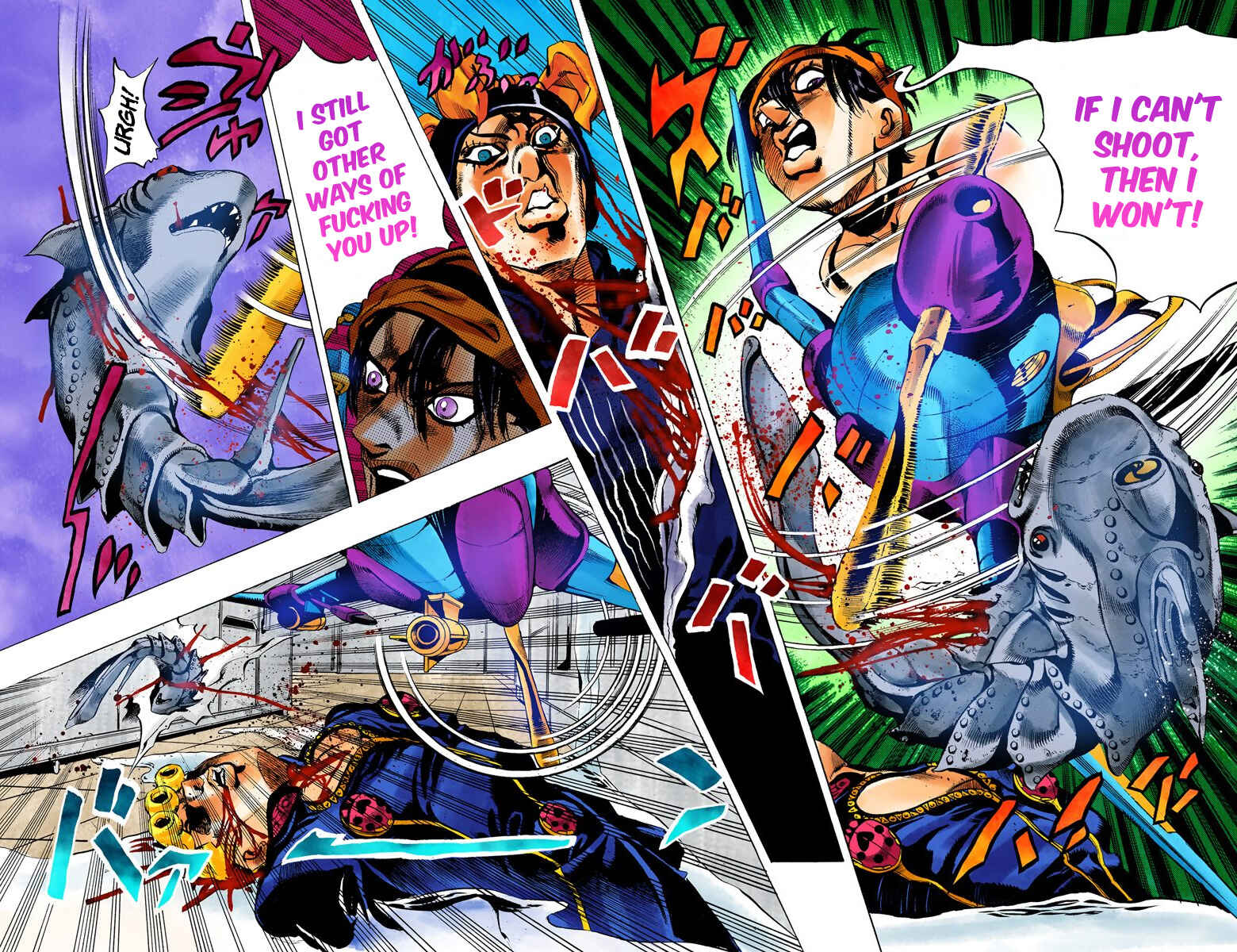 JoJo no Kimyou na Bouken: Part 5 - Ougon no Kaze Color-ban Chapter 90 - Page 12