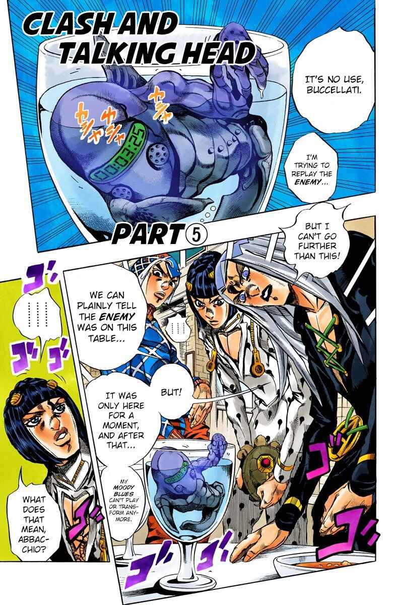 JoJo no Kimyou na Bouken: Part 5 - Ougon no Kaze Color-ban Chapter 90 - Page 2