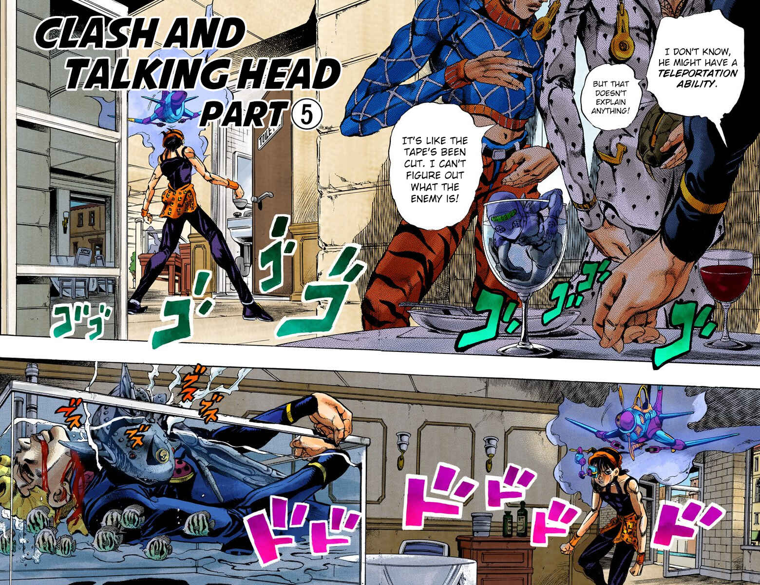JoJo no Kimyou na Bouken: Part 5 - Ougon no Kaze Color-ban Chapter 90 - Page 3