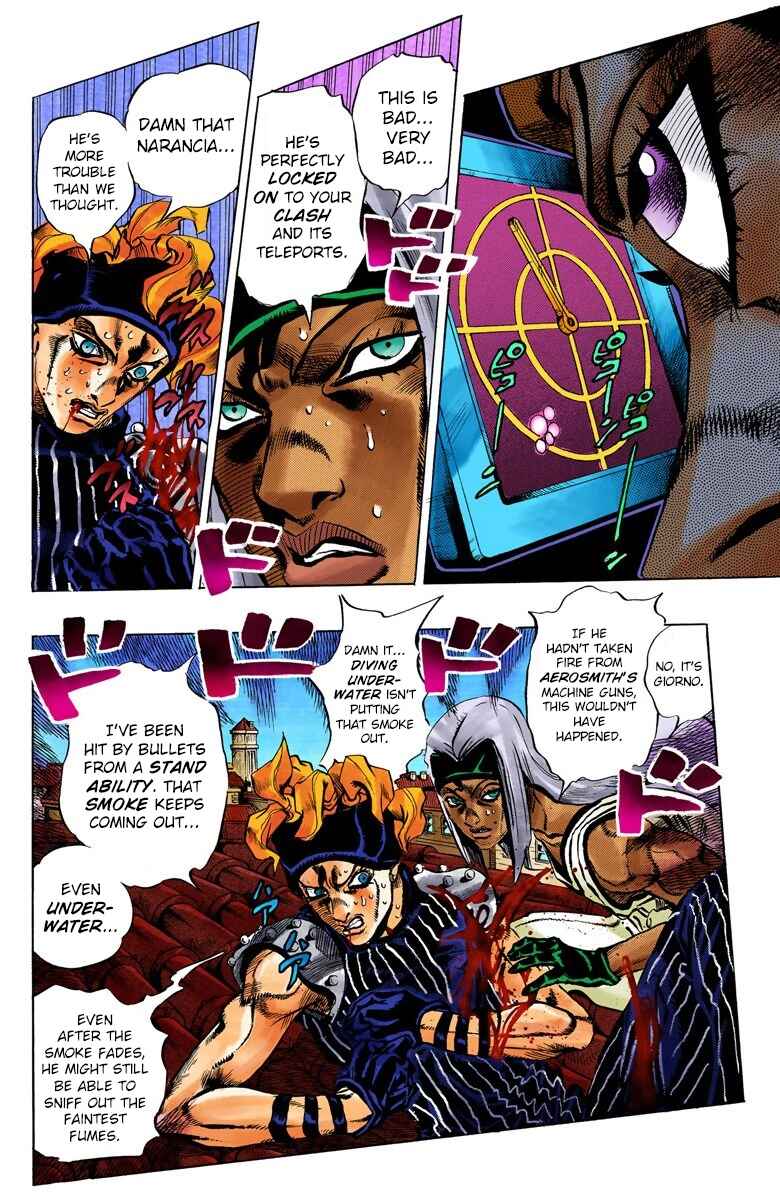 JoJo no Kimyou na Bouken: Part 5 - Ougon no Kaze Color-ban Chapter 90 - Page 4