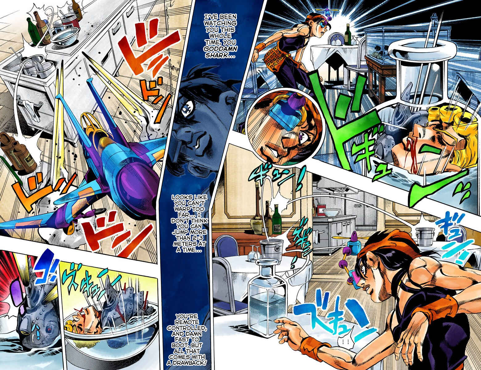 JoJo no Kimyou na Bouken: Part 5 - Ougon no Kaze Color-ban Chapter 90 - Page 6