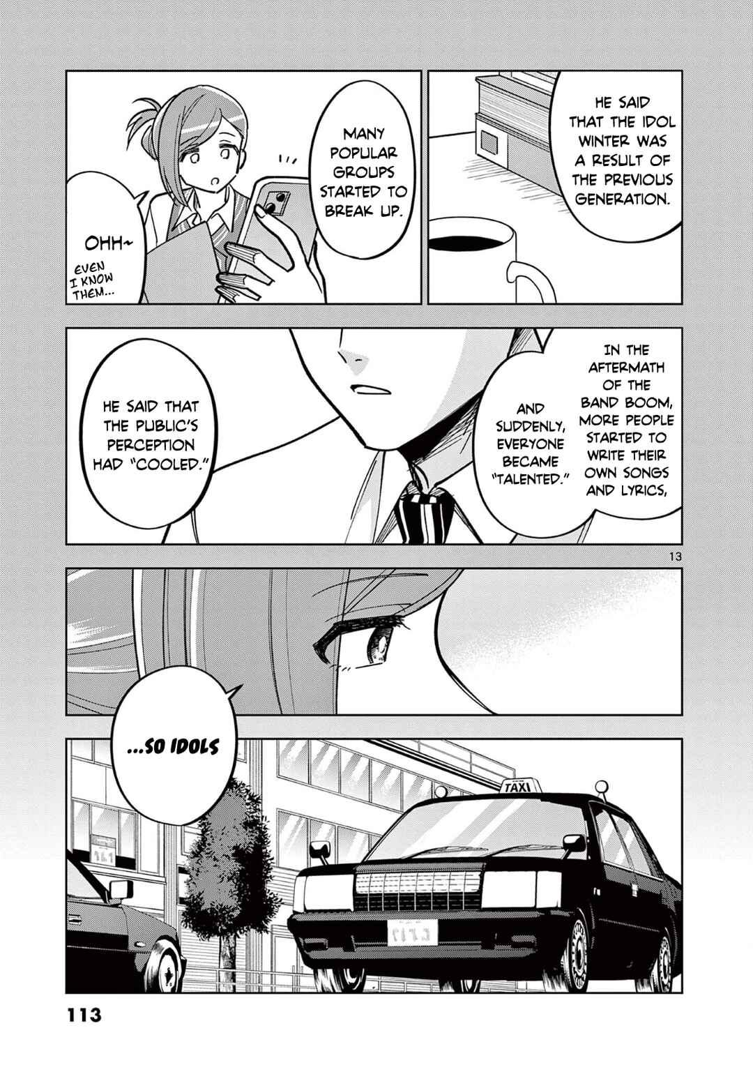 THE iDOLM@STER: Shiny Colors - Hazuki's Shinography Chapter 8 - Page 13