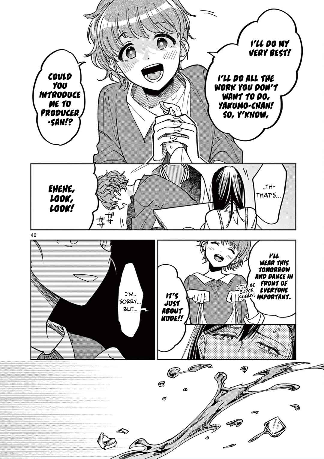 THE iDOLM@STER: Shiny Colors - Hazuki's Shinography Chapter 8 - Page 39