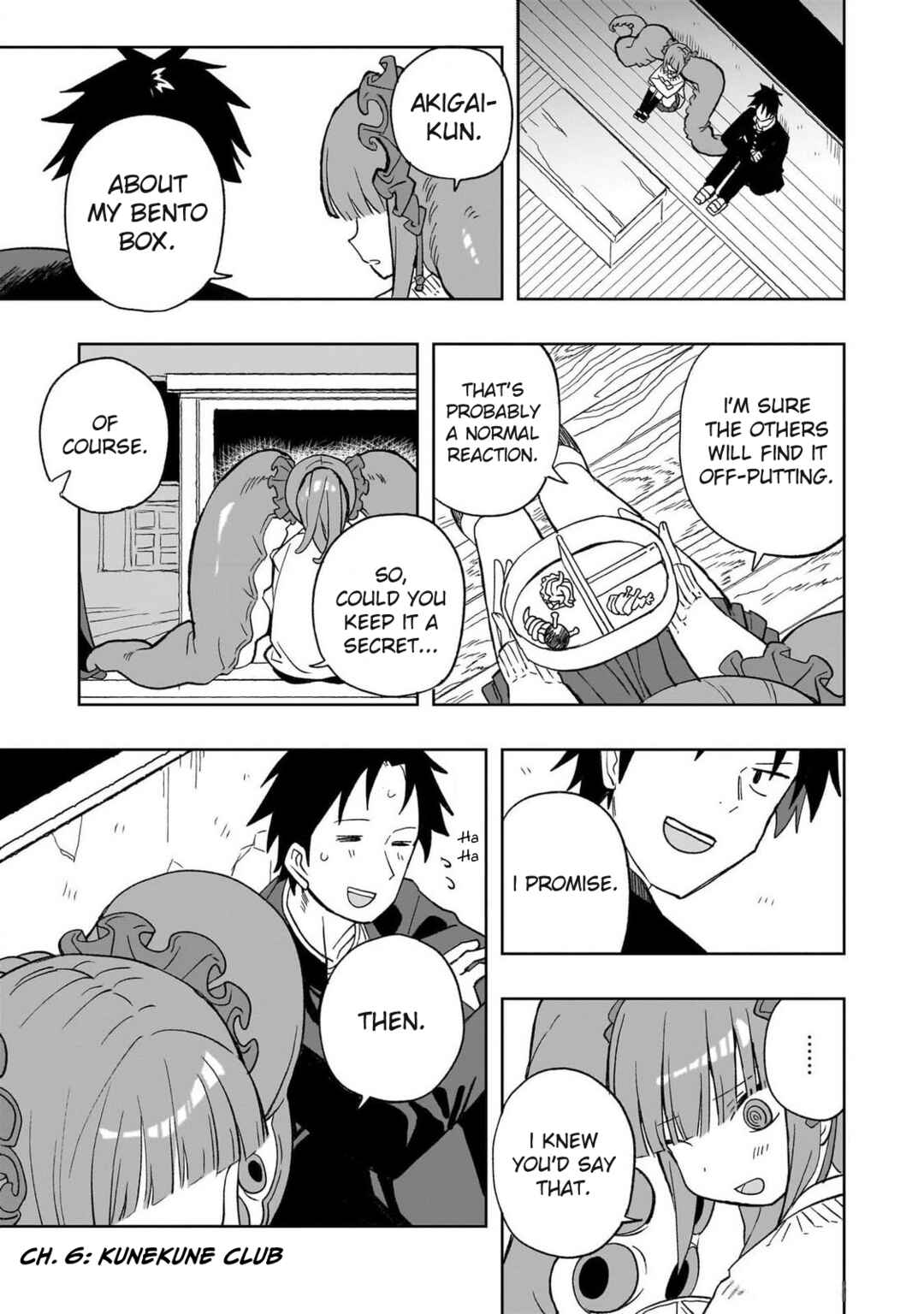 Mizudako-chan kara wa Nigerarenai! Chapter 6 - Page 1