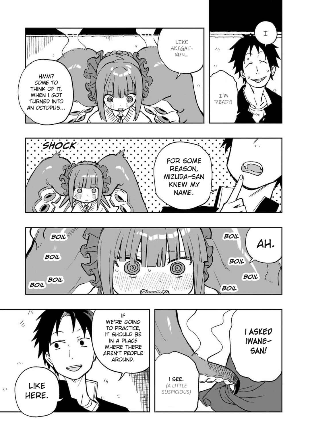 Mizudako-chan kara wa Nigerarenai! Chapter 6 - Page 7