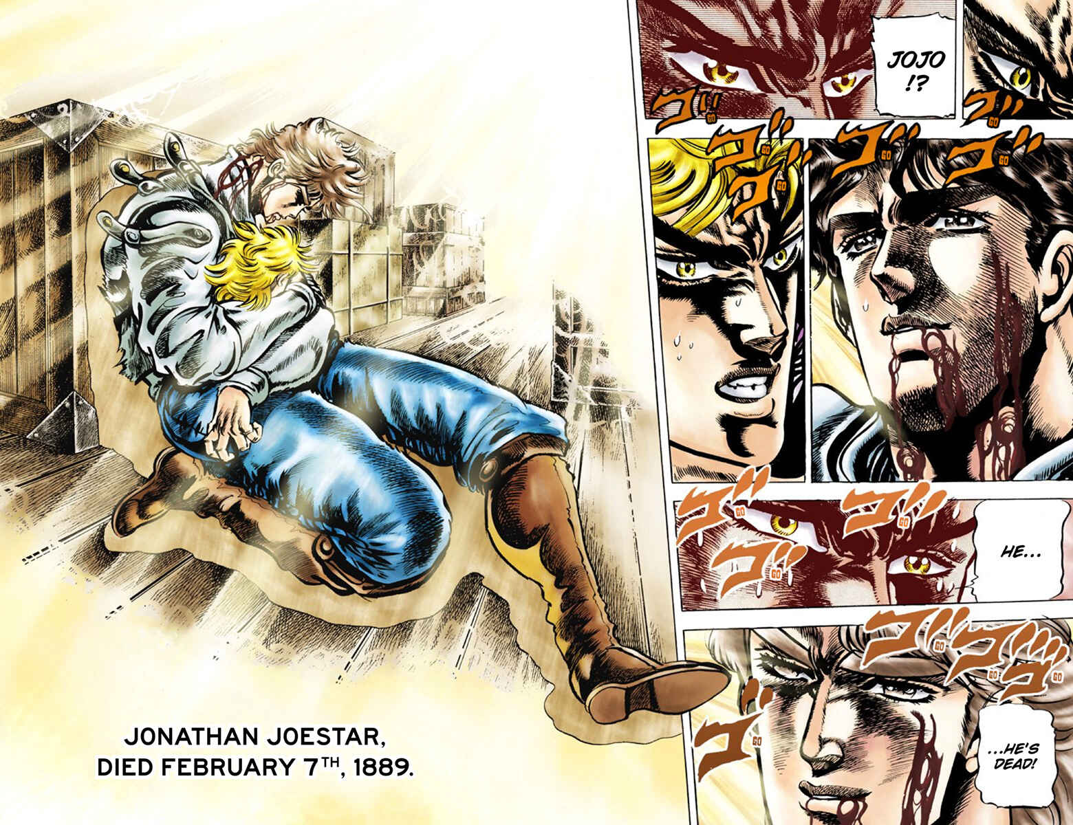 JoJo no Kimyou na Bouken: Part 1 - Phantom Blood Color-ban Chapter 44 - Page 13