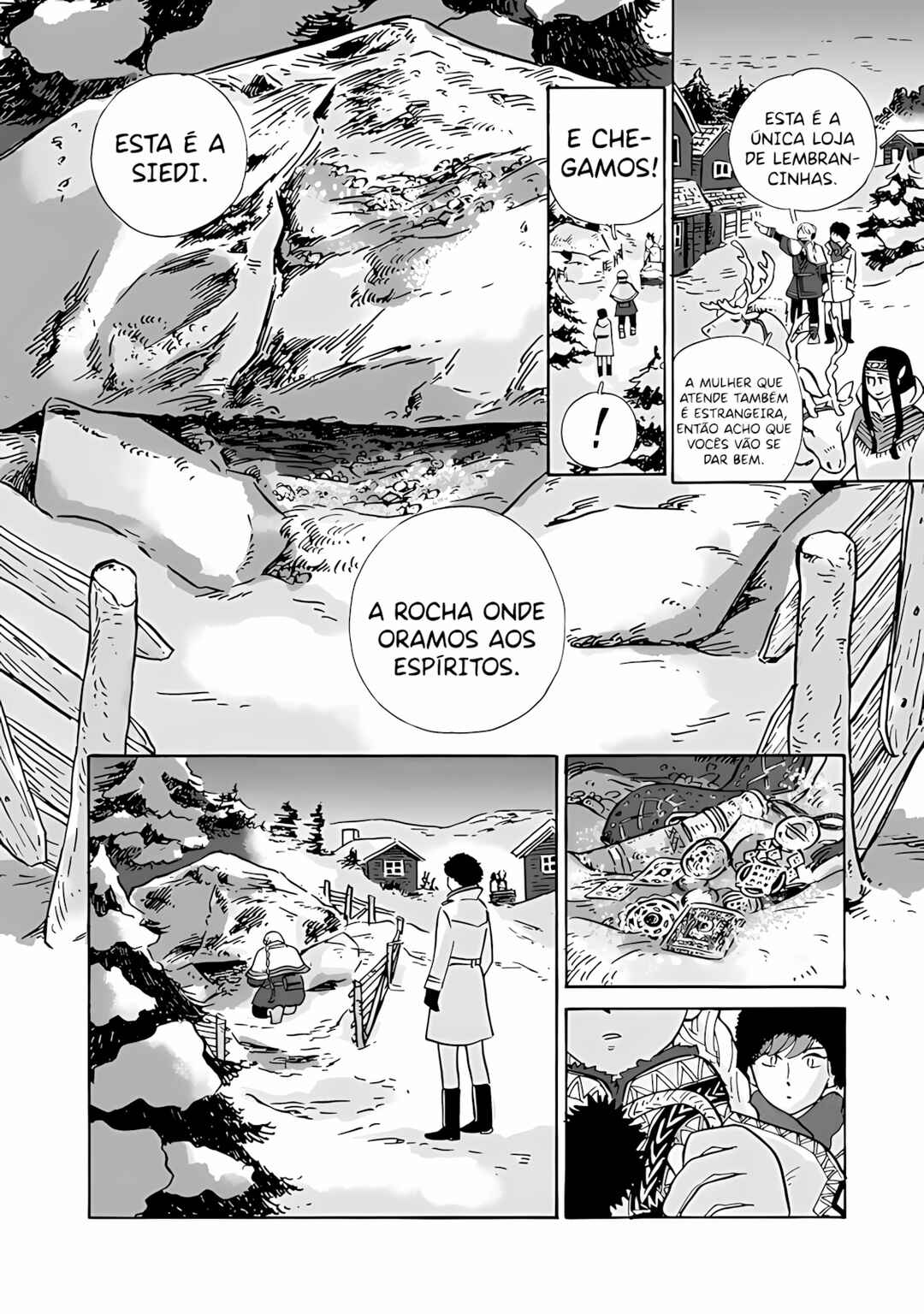 Hokuo Kizoku to Moukinzuma no Yukiguni Karigurashi Chapter 4 - Page 13