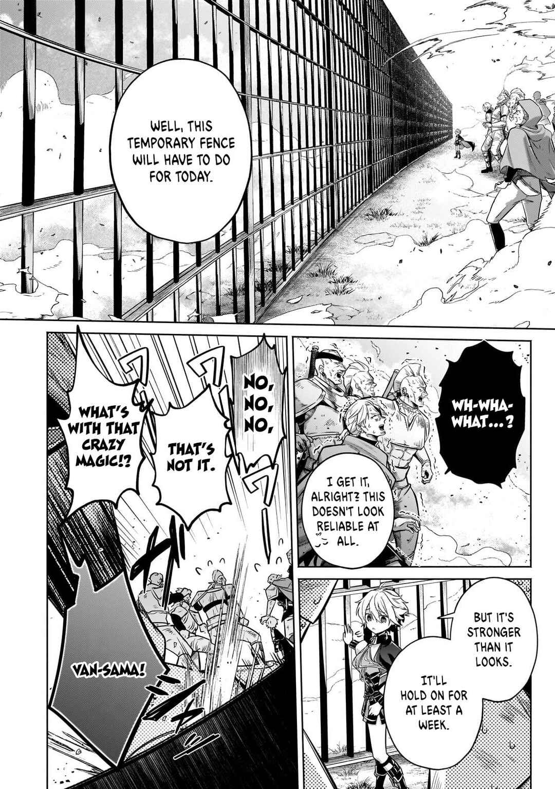 Okiraku Ryoushu no Tanoshii Ryouchi Bouei ~Seisan-kei Majutsu de Na mo na Kimura wo Saikyou no Jousai Toshi ni~ Chapter 27.2 - Page 9