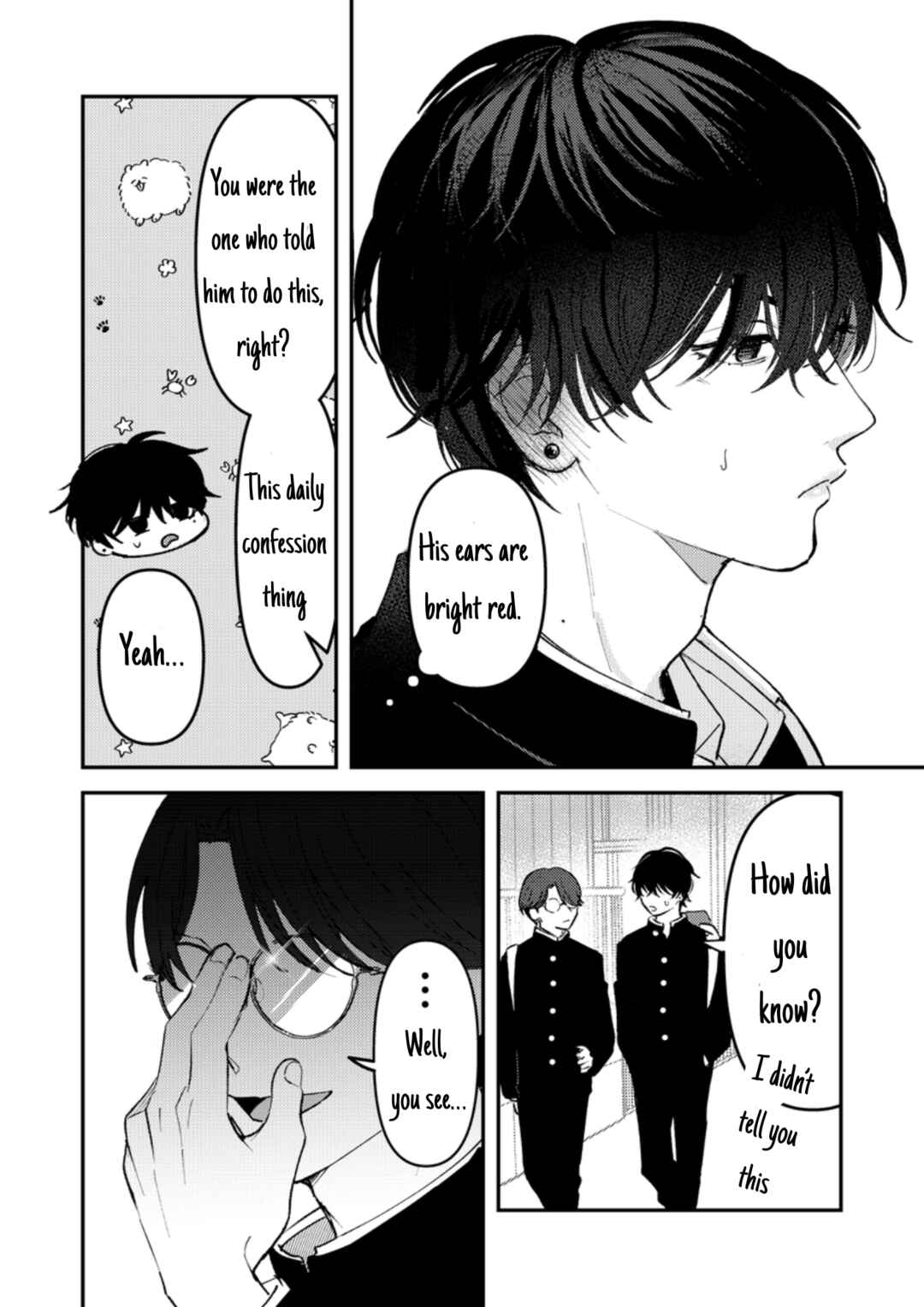 Dameo no Shiina-senpai to Yabao no Sasaki-kun Chapter 28 - Page 3